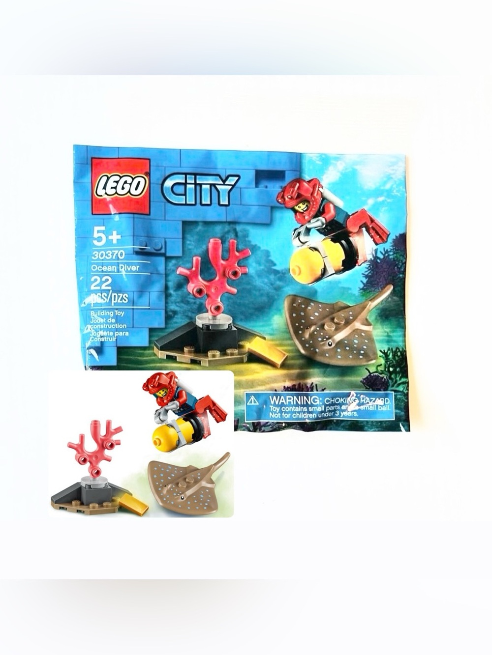 LEGO City Ocean Diver 30370 Polybag (Retired)